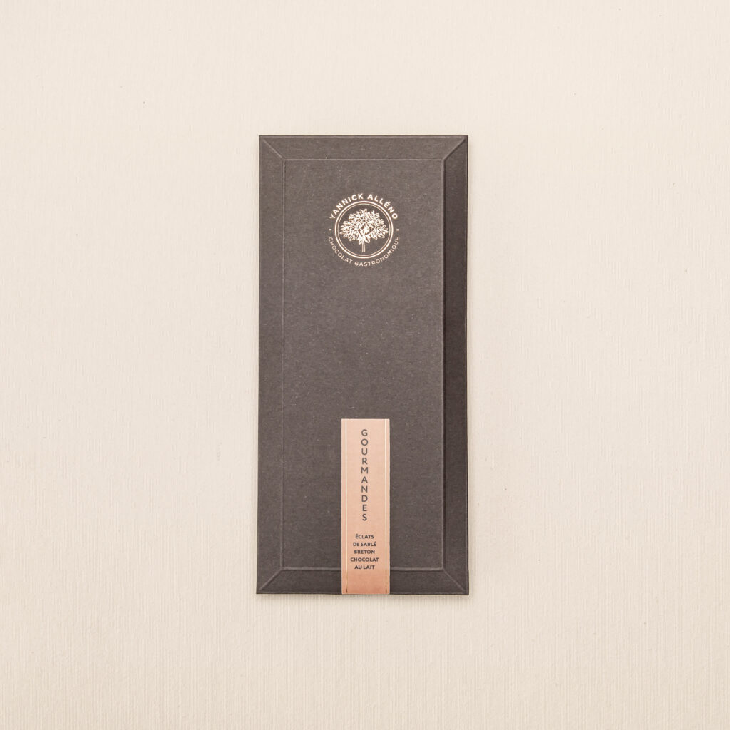 Tablette Eclats de sablés breton - chocolat au lait