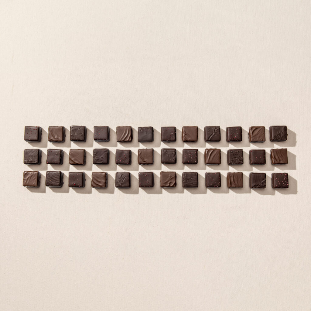 Coffret de 36 Ganaches