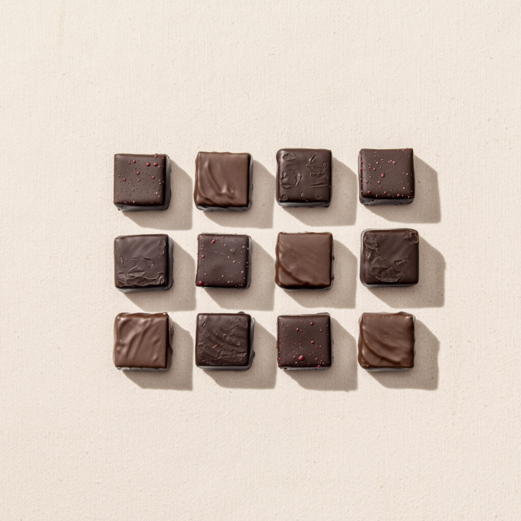 Coffret de 12 Ganaches