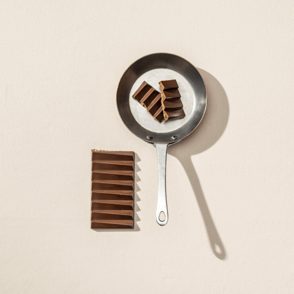 Tablette Eclats de sablés breton - chocolat au lait