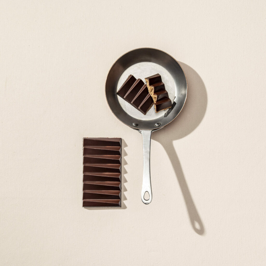 Tablette Noisettes foisonnées - chocolat noir