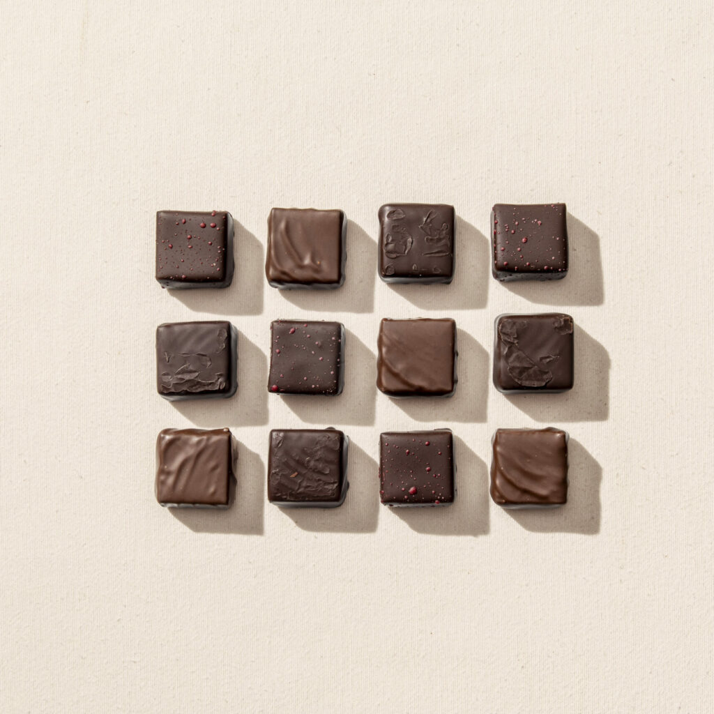 Coffret de 12 Ganaches