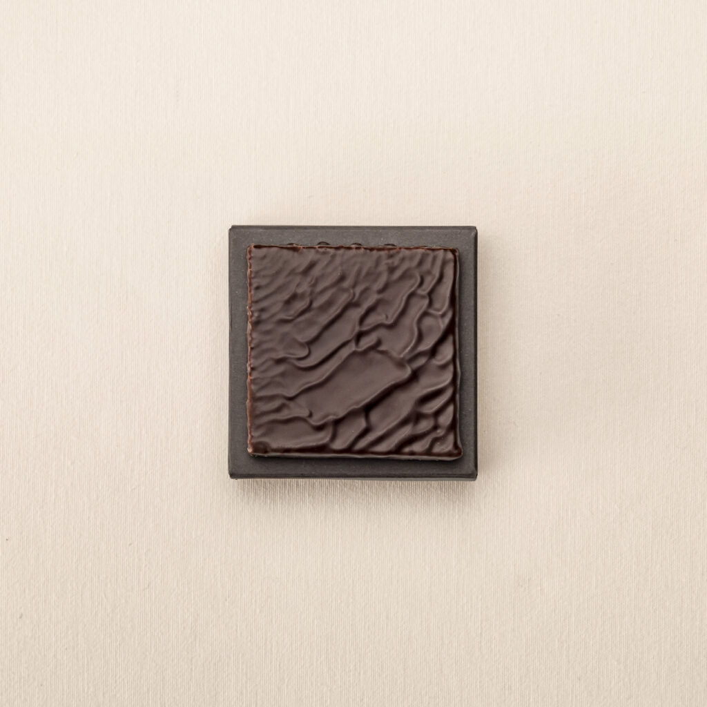 Sablé breton enrobé de chocolat noir