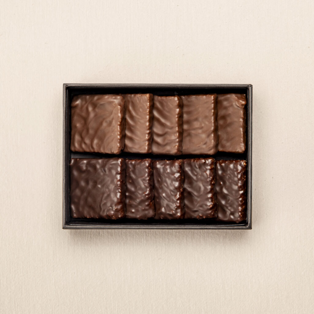 Coffret de 10 Sablés bretons - chocolat noir et lait