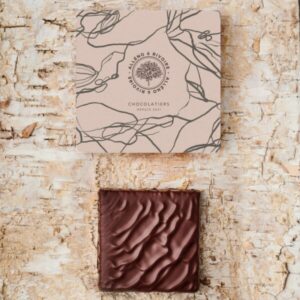 Sablé breton enrobé de chocolat noir