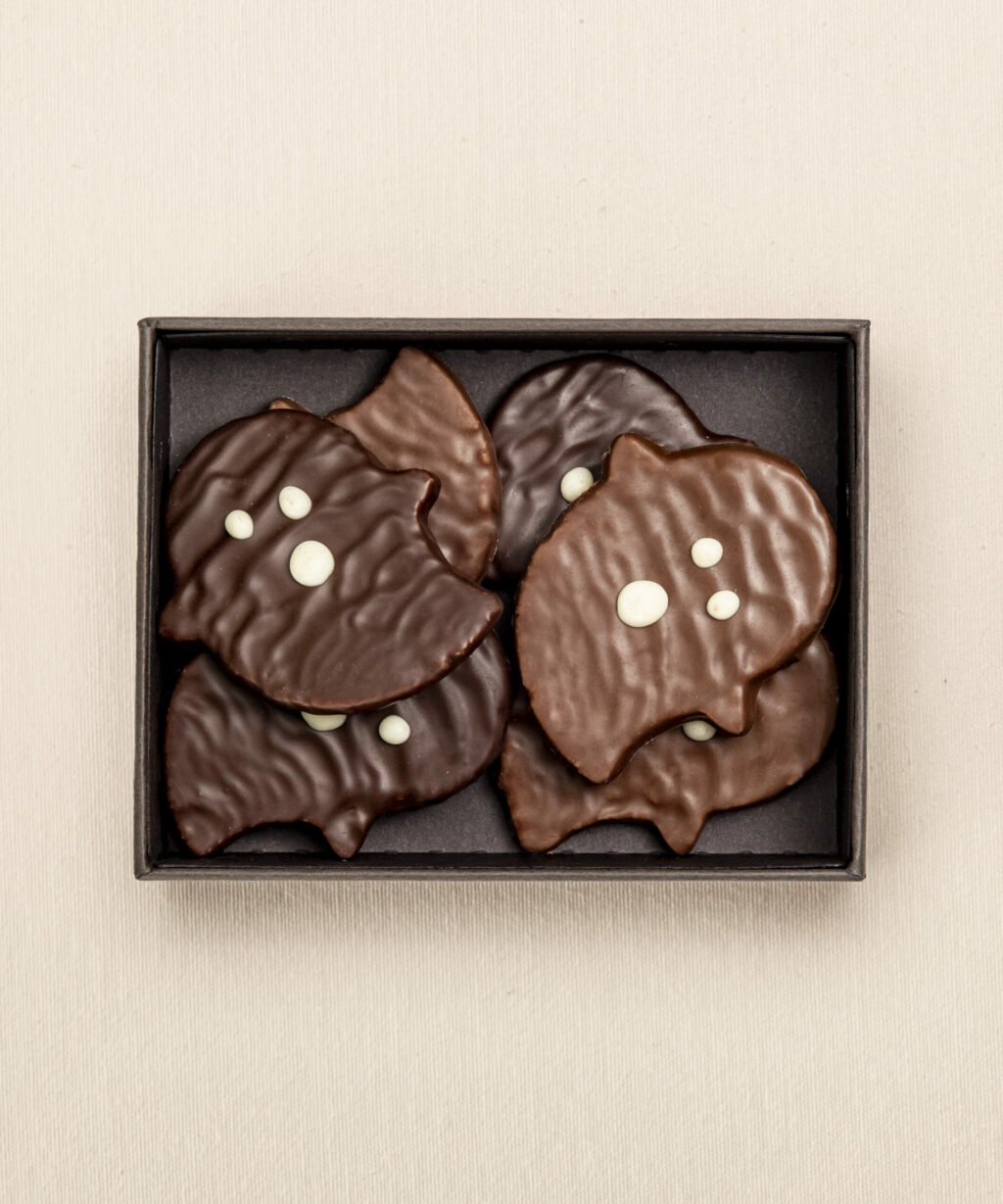 Coffret de 6 Sablés Fantômes d'Halloween