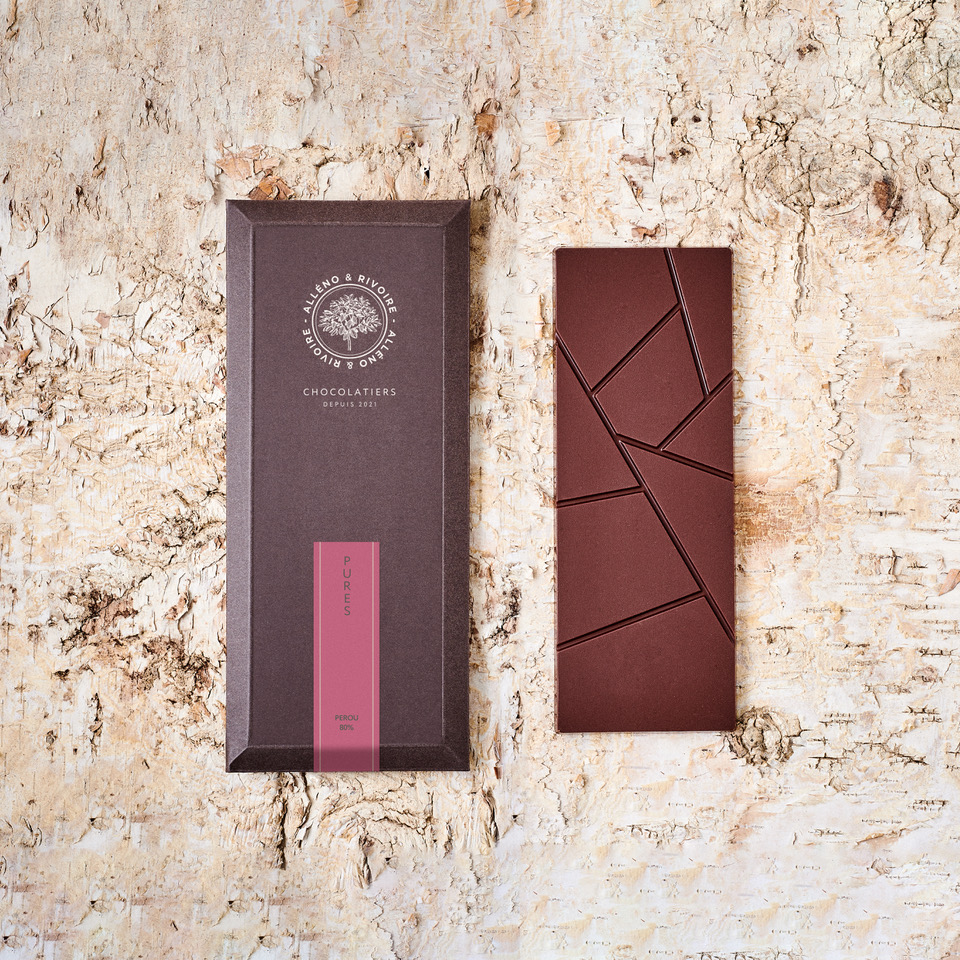 Tablette Pérou 80% - chocolat noir