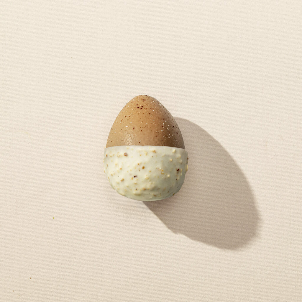 L'Œuf à la toque - blanc