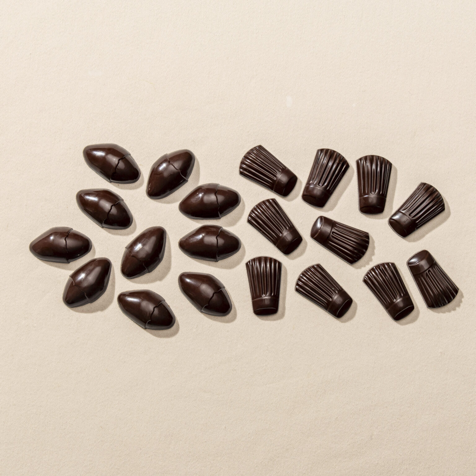 Mignardises Toquées Noir - Praliné