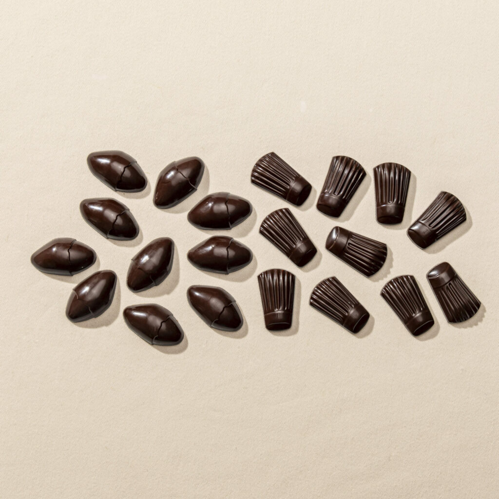 Mignardises Toquées Noir - Praliné