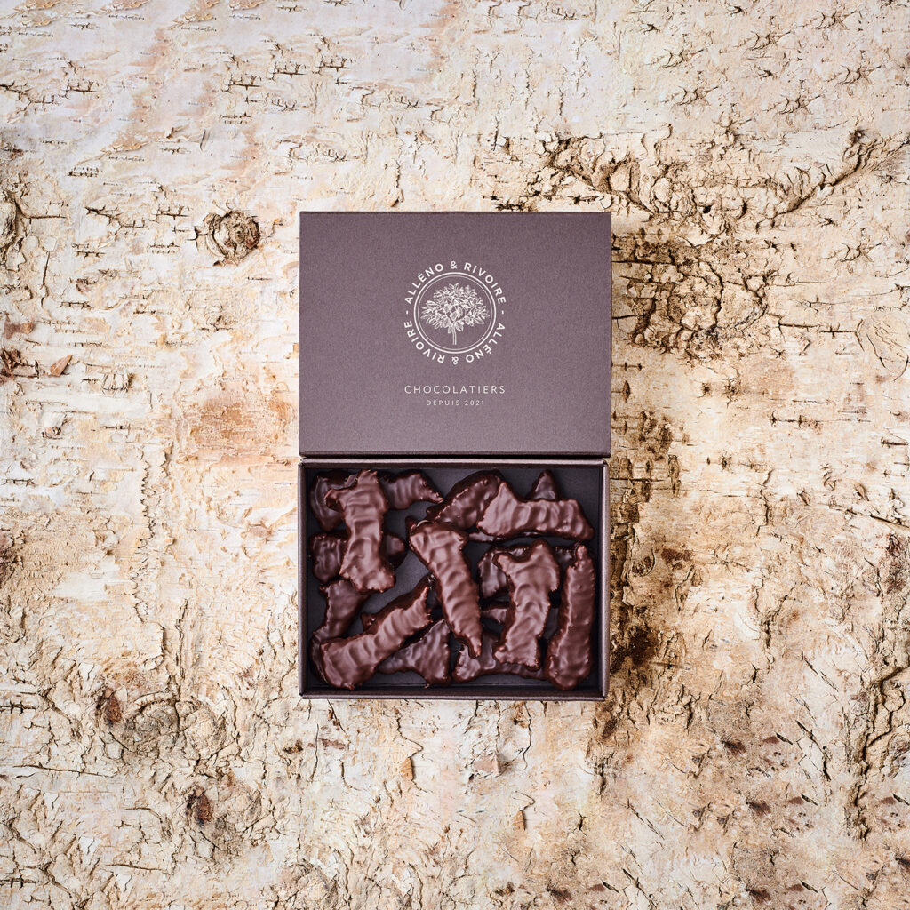 Confit d'ananas chocolaté