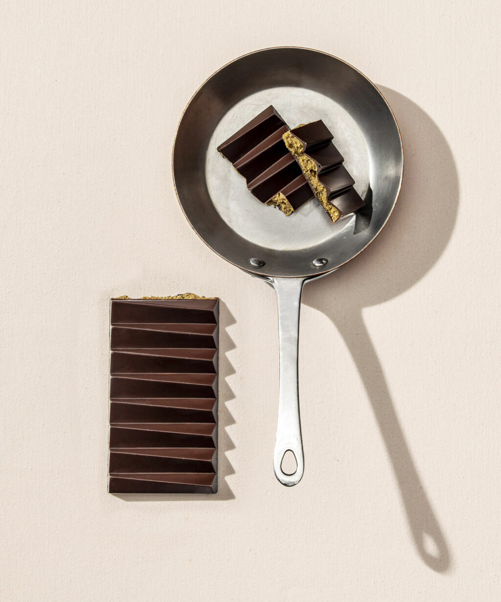 Alternative view of Tablette Gourmande - Praliné Pistache Salée Noir