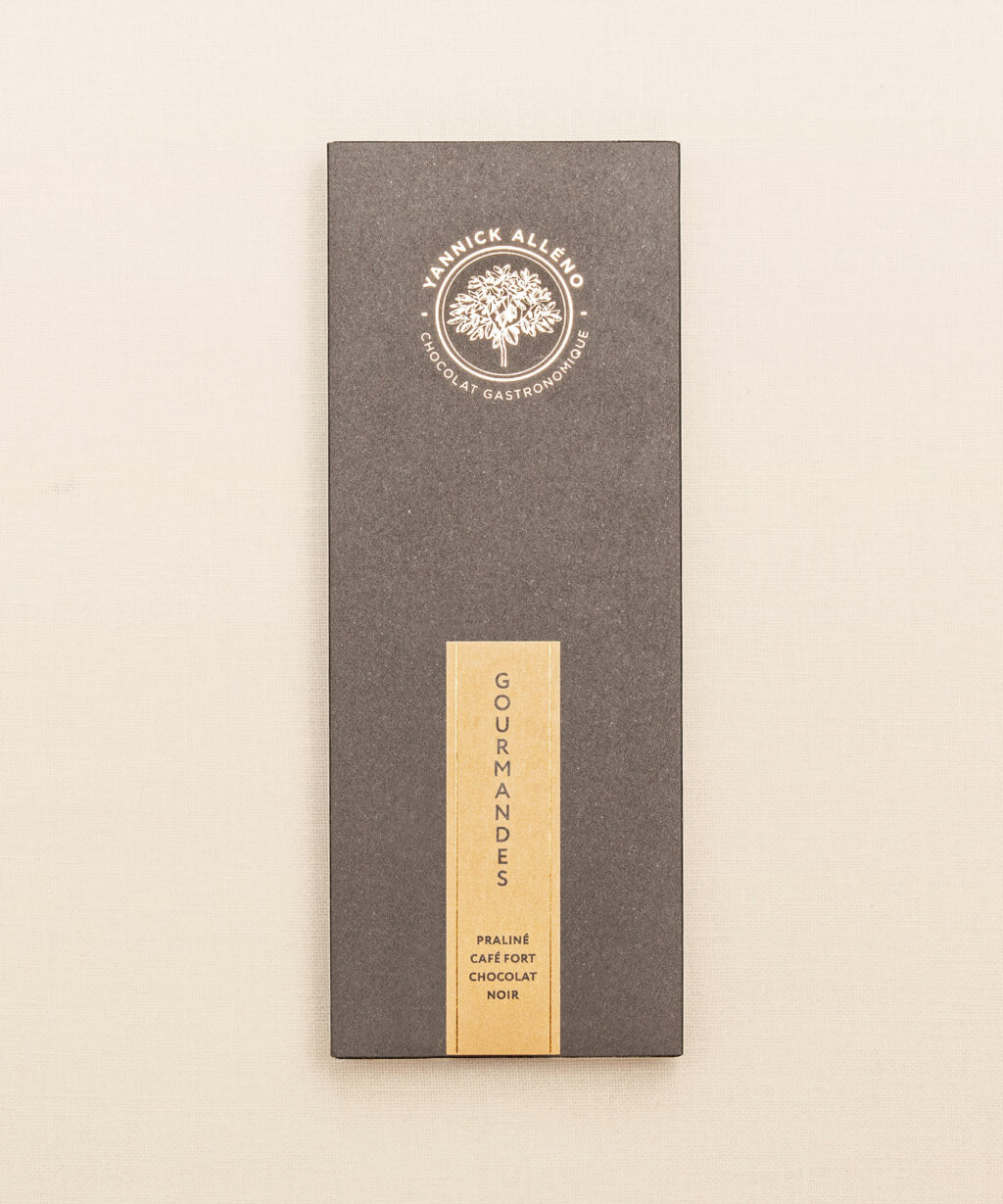 Tablette Gourmande - Praliné Café Fort Noir